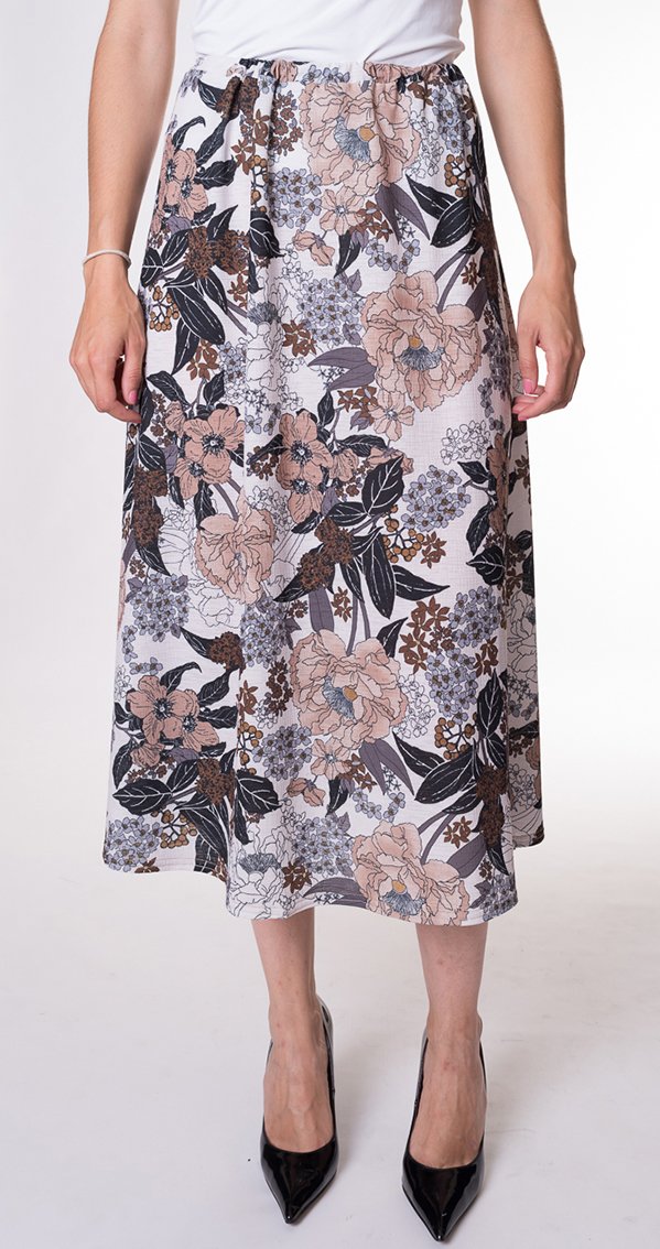 falda-de-rizo-flores-tallas-grandes-bohemia
