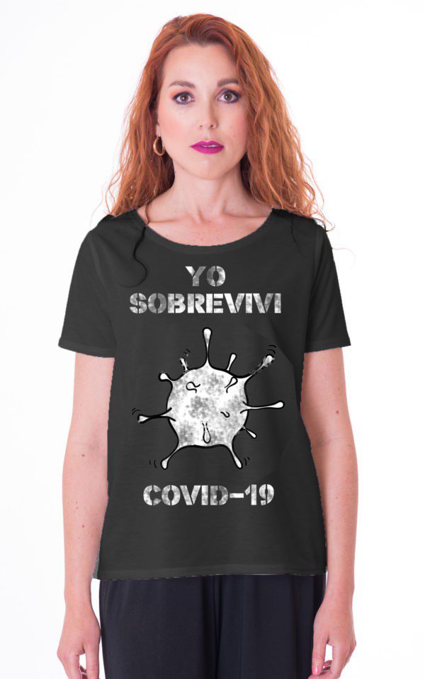 camiseta-coronavirus-negra-mujer