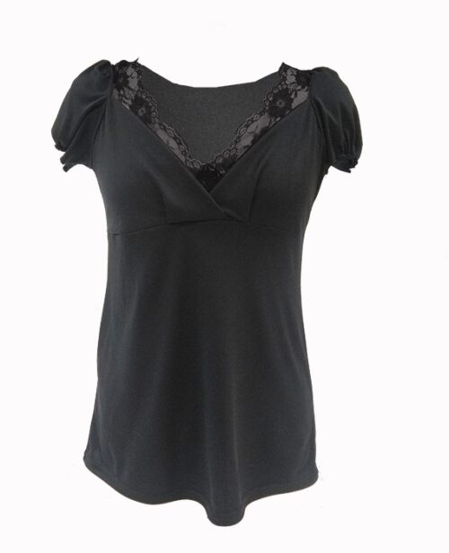 camiseta-negra-de-mujer-con-escote